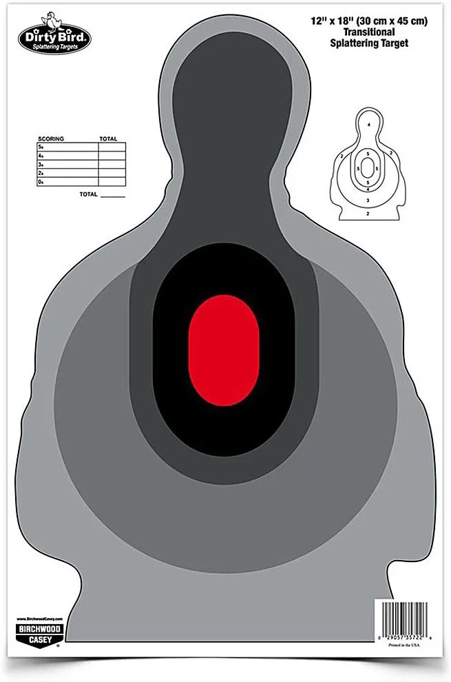 BIRCHWOOD CASEY Dirty Bird 12 x 18 Non-Adhesive Splattering Targets