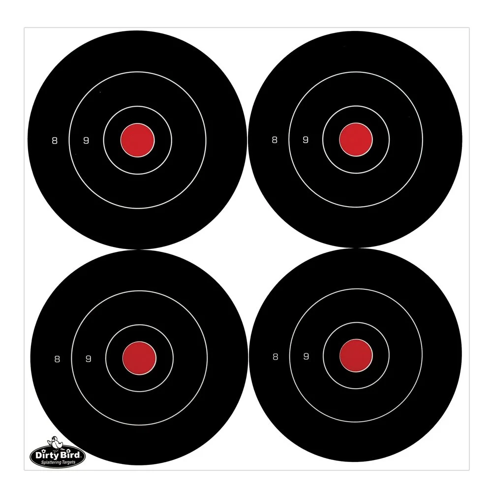 Birchwood Casey Dirty Bird Non-Adhesive Bull's-Eye Targets