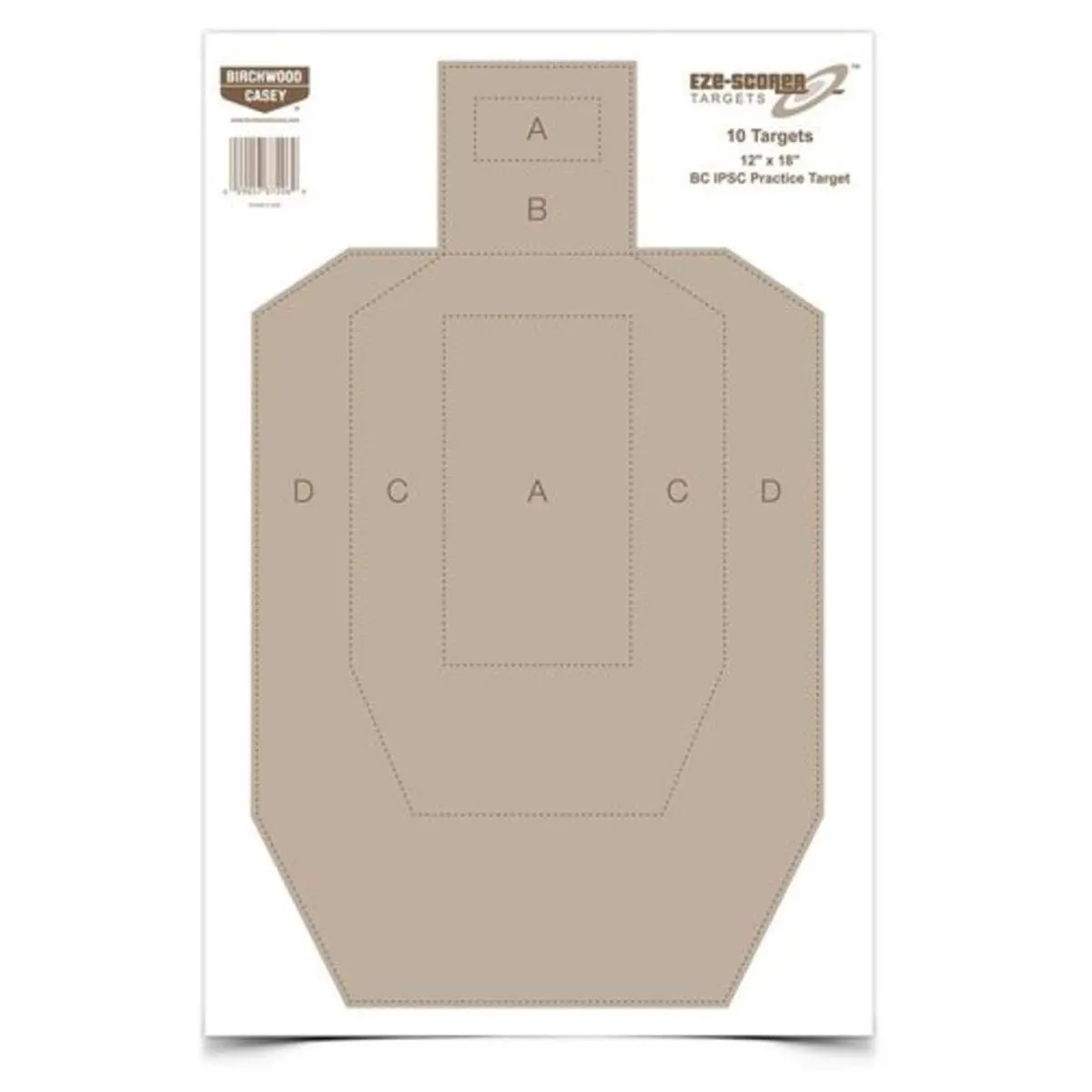 Birchwood Casey Eze-Scorer IPSC Practice Paper Targets