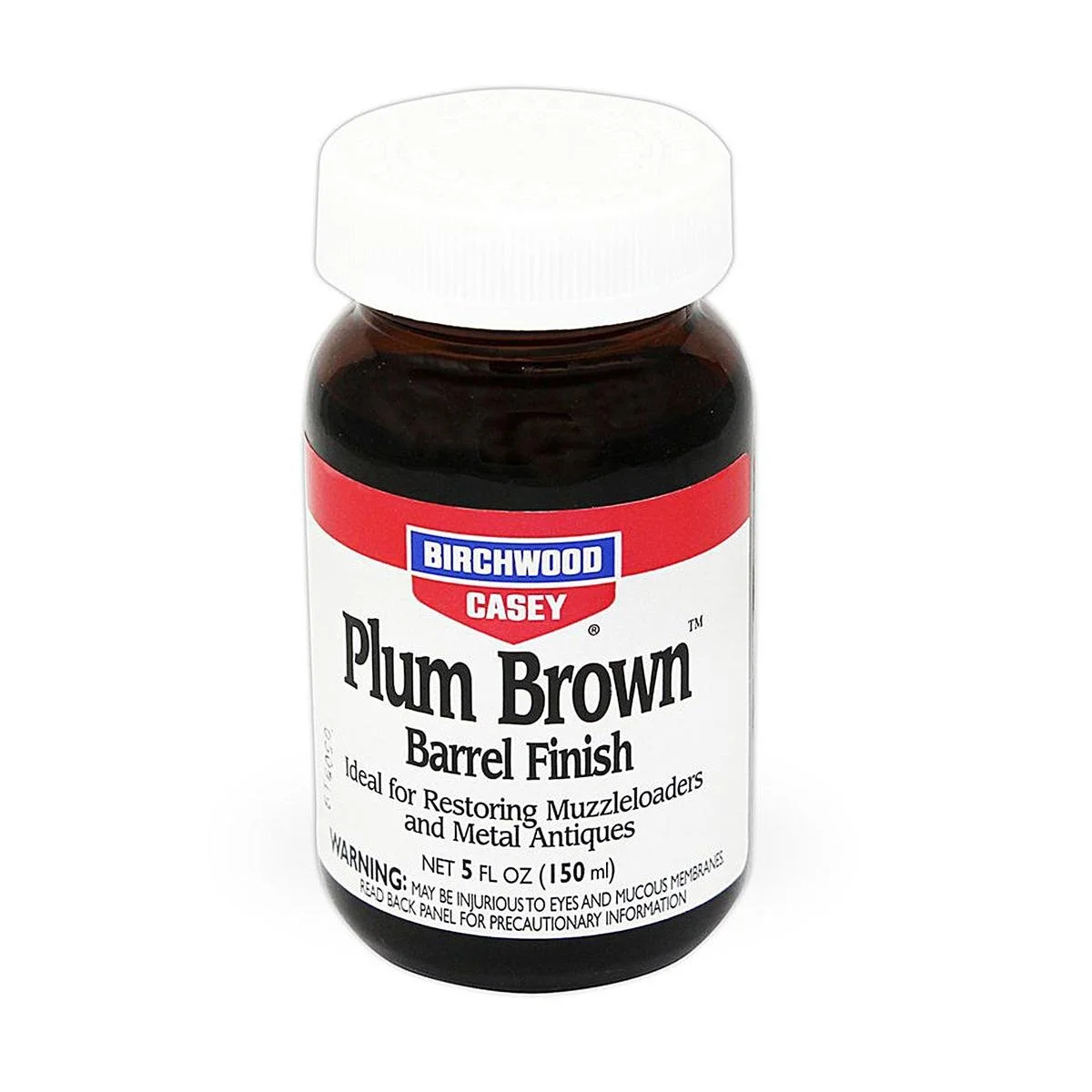 Birchwood Casey 14130 Plum Brown Barrel Finish, 5-Ounce