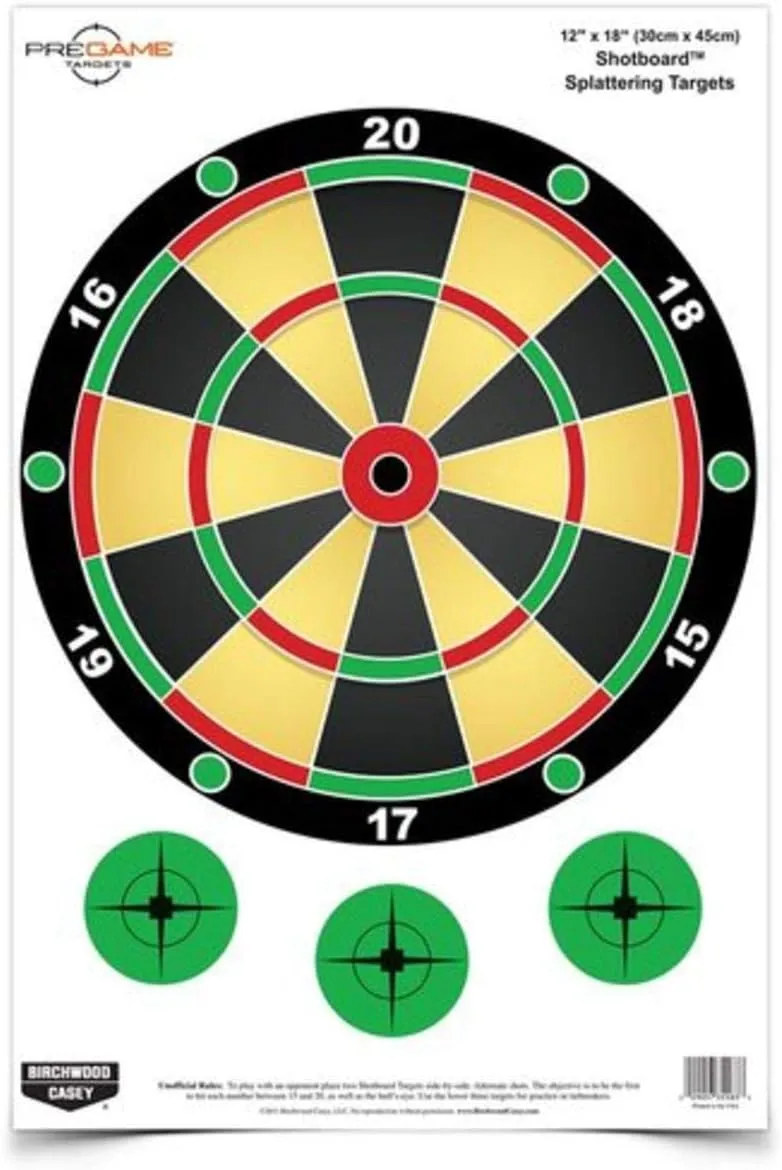 BIRCHWOOD CASEY Pregame Splattering Targets for Shooting