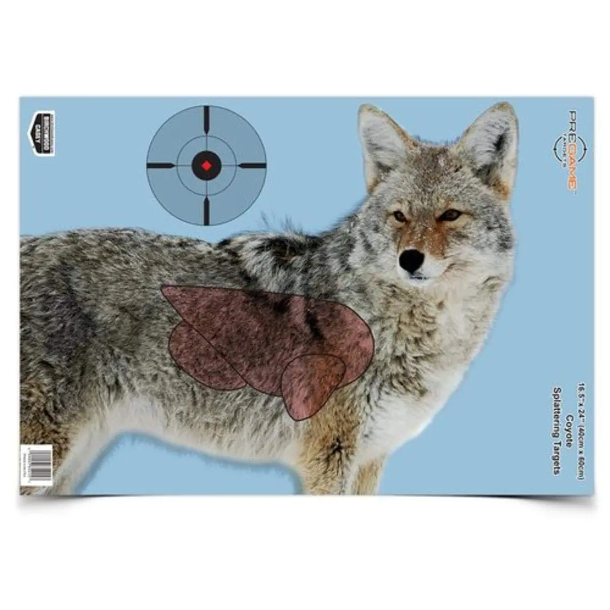BIRCHWOOD CASEY Pregame Big Game Animal Targets - Photo-Realistic Instant Splattering
