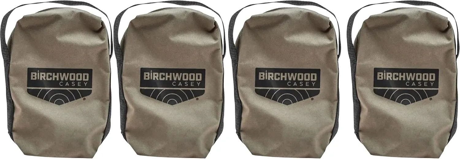 Birchwood Casey Shooting Rest Weight Bags - 4 Pack - Portable Adjustable Durable Hunting Bags