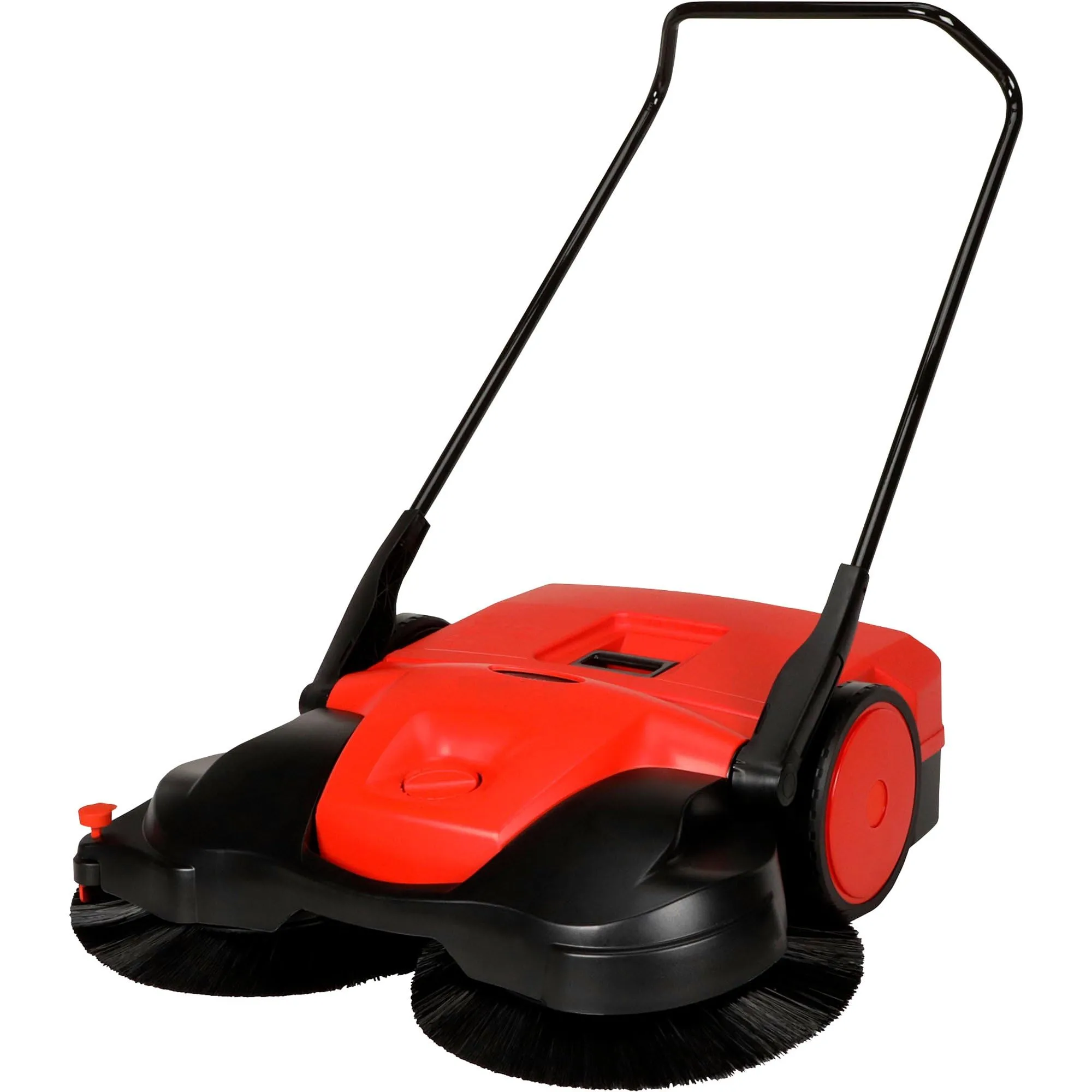 Bissell Commercial Deluxe Triple Brush Push Sweeper, 38in, 13.2 Gal, Green
