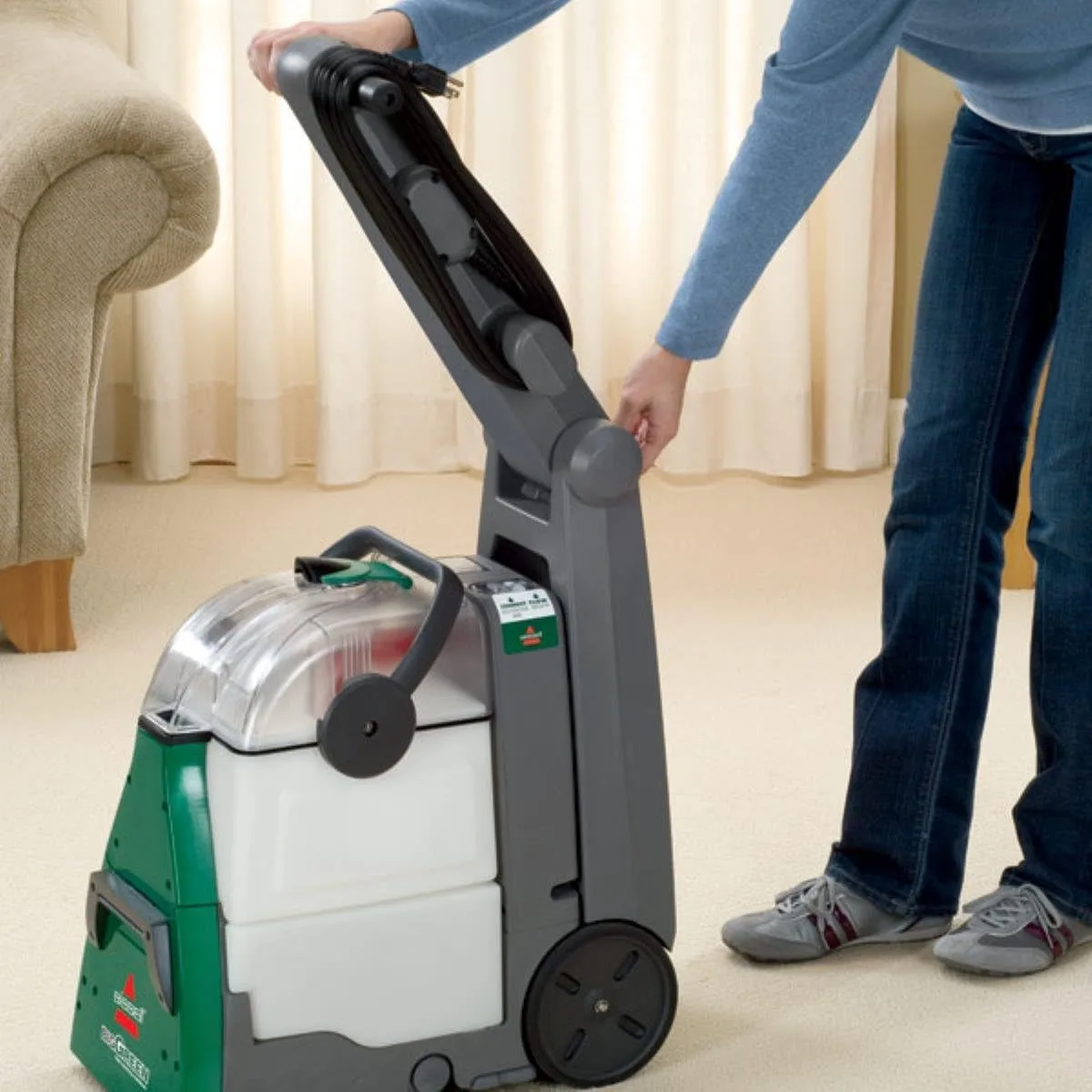 Bissell Commercial Bissell BigGreen Commercial BG10 Deep Cleaning 2 Motor Extractor Machine
