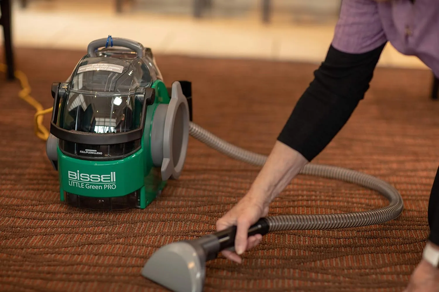 Bissell BigGreen Commercial Little Green Pro Commercial Spot Cleaner, Carpet & Upholstery Cleaner and Car/Auto Detailer