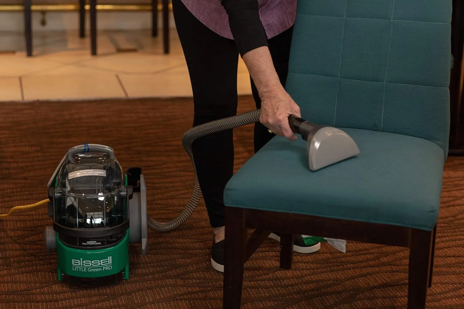 Bissell BigGreen Commercial Little Green Pro Commercial Spot Cleaner, Carpet & Upholstery Cleaner and Car/Auto Detailer