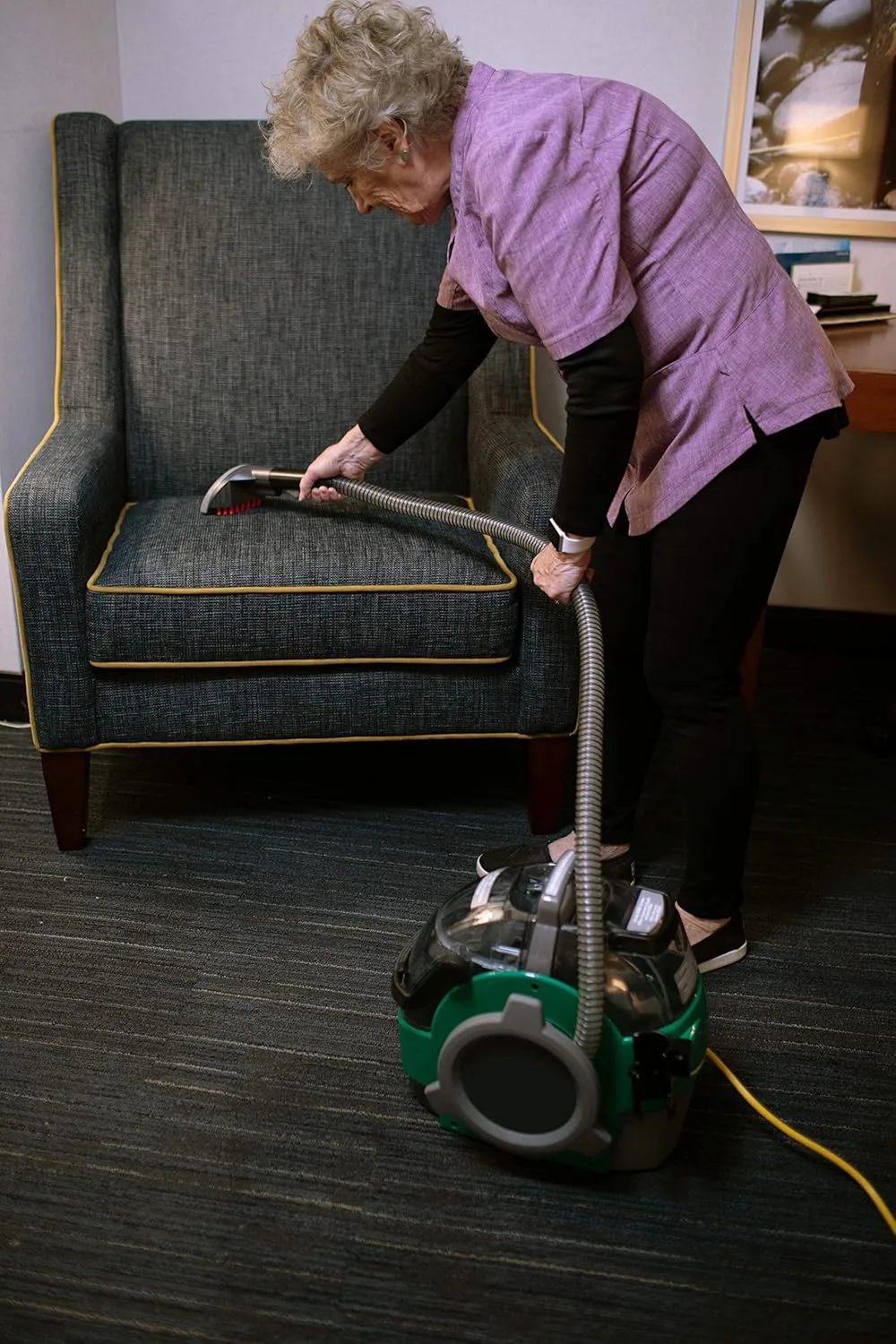 Bissell BigGreen Commercial Little Green Pro Commercial Spot Cleaner, Carpet & Upholstery Cleaner and Car/Auto Detailer