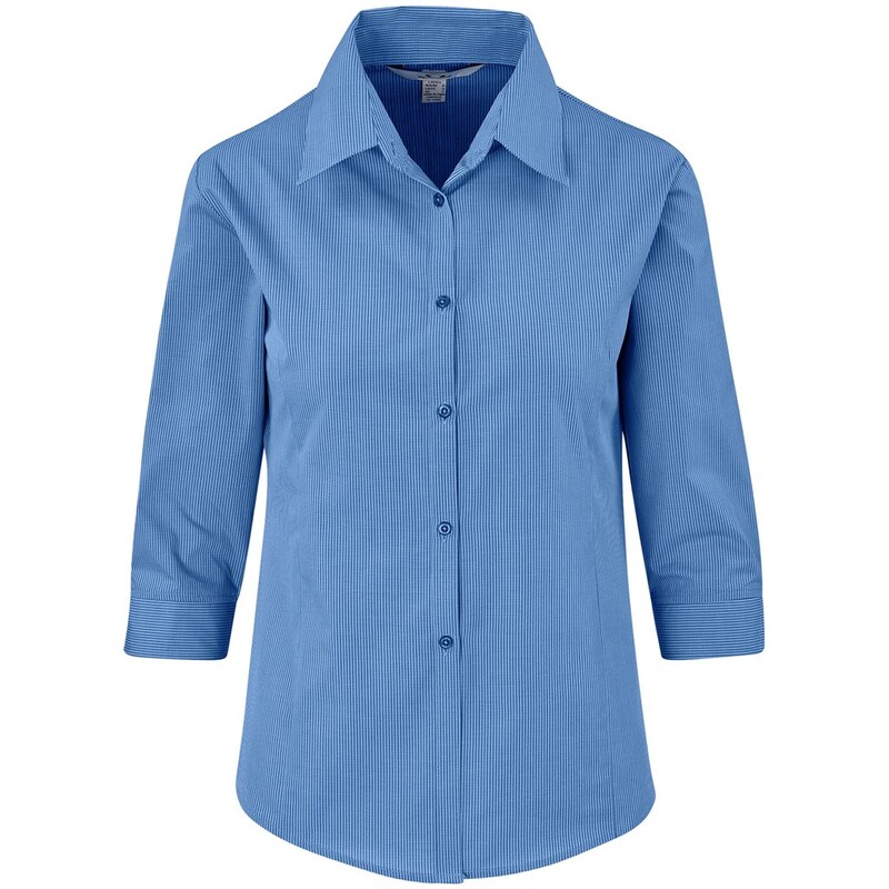 Micro Check 3/4 Sleeve Shirt