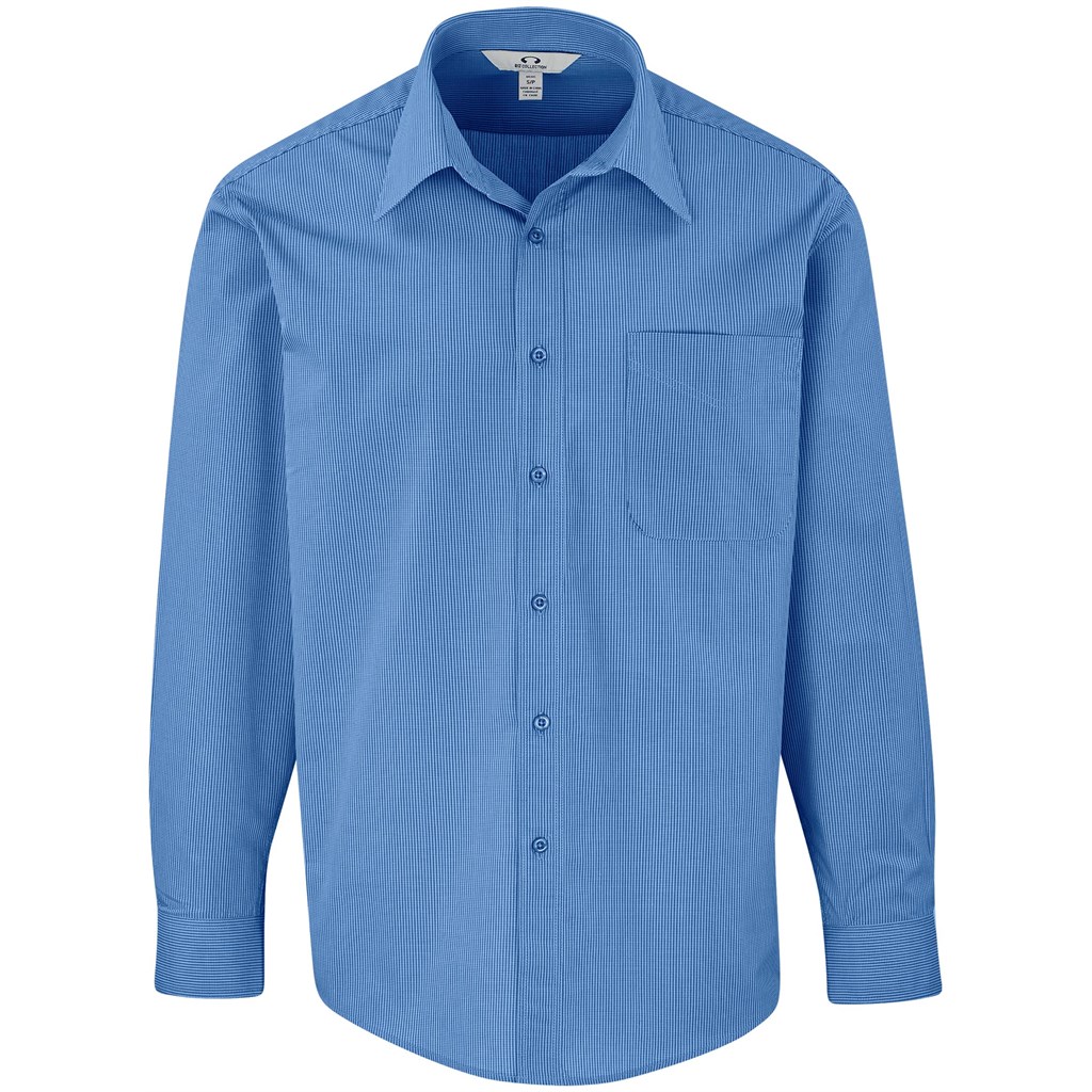 Micro Check Long Sleeve Shirt