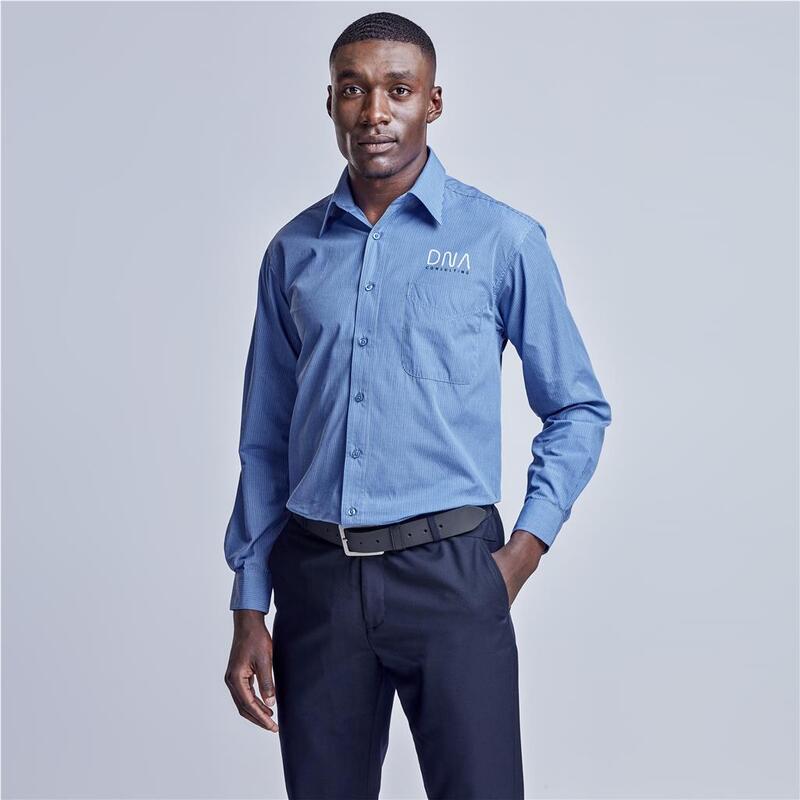 Micro Check Long Sleeve Shirt
