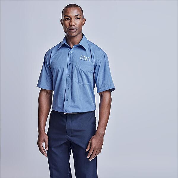 Micro Check Short Sleeve Shirt