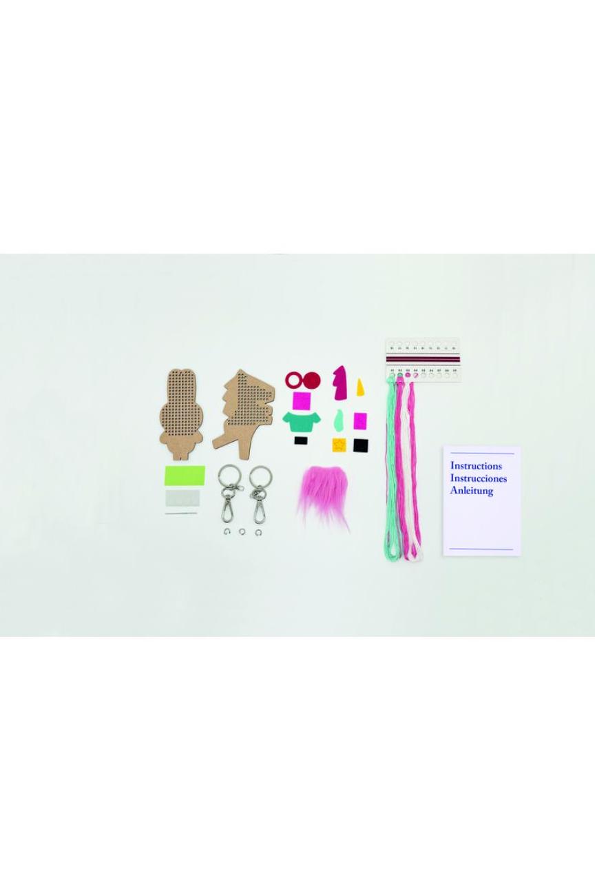 DMC Kids' Kit - Kit Punto Croce FLIP E FLAP (BK2020) DMC Kids' Kit - Kit Punto Croce FLIP E FLAP (BK2020)