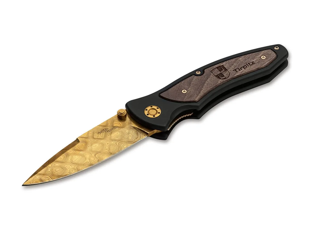 Boker 110194DAM Tirpitz Linerlock Damascus