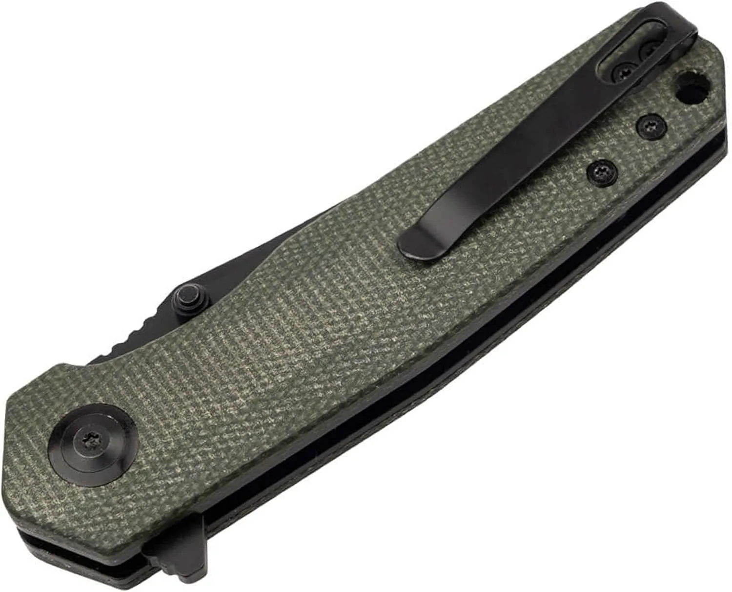 Böker Magnum Field Flipper -flipper pocket knife with Micarta handle scales - folding knife with 440A blade