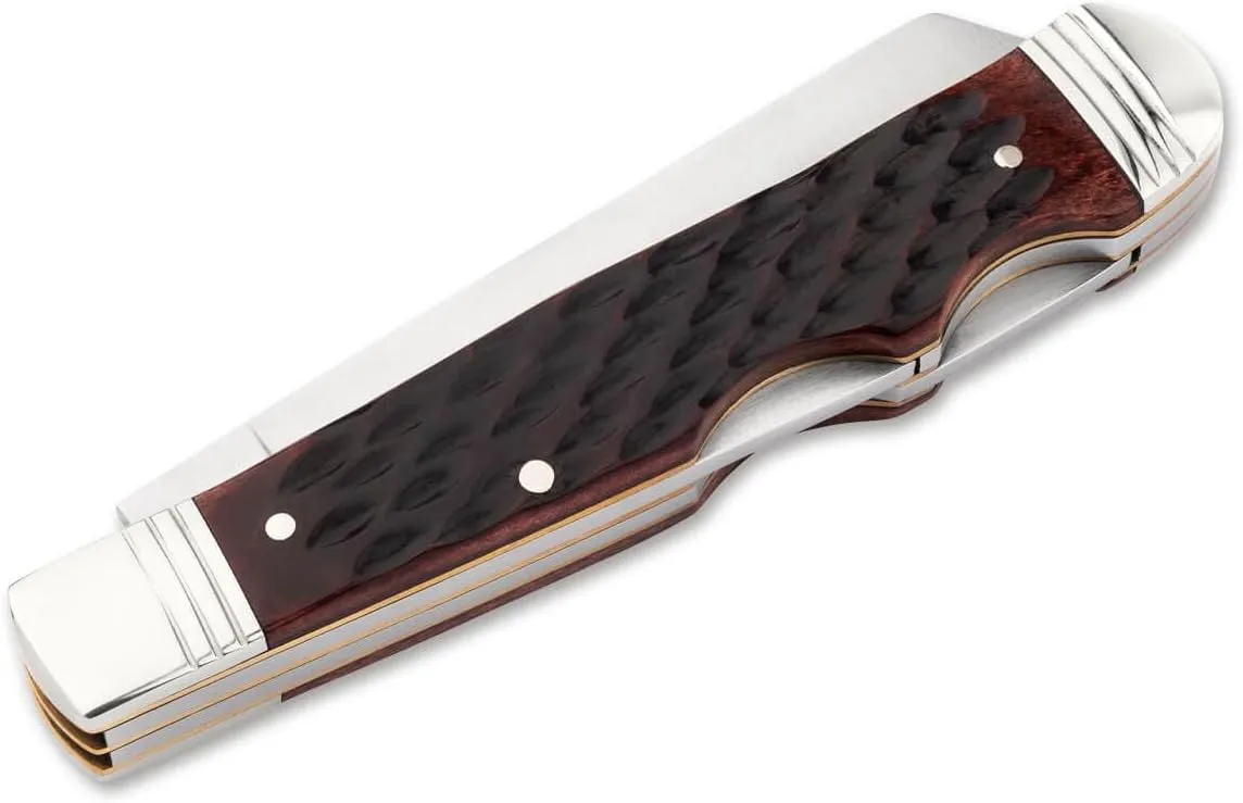 BÖKER Traditional Series 2.0 Trapper – Dual-Blade Slip-Joint Pocket Knife, Made in Solingen Germany