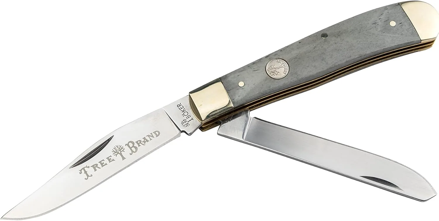BÖKER Traditional Series 2.0 Trapper – Dual-Blade Slip-Joint Pocket Knife, Made in Solingen Germany