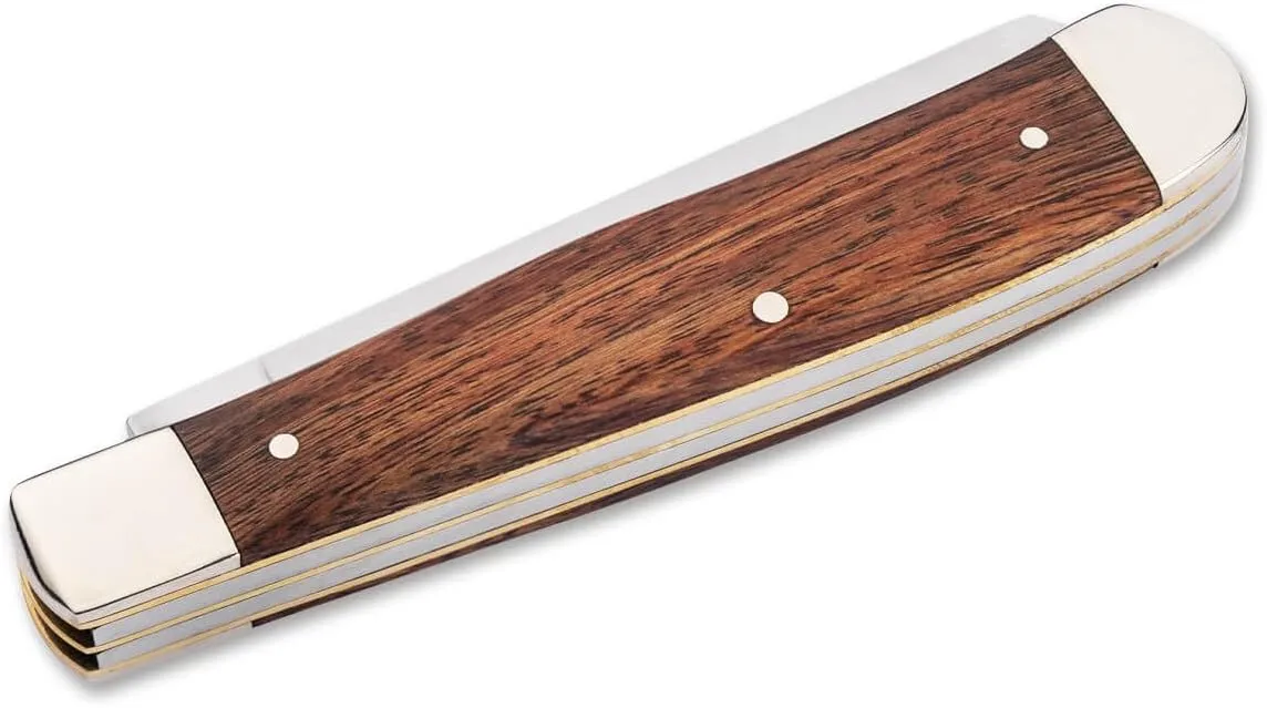 BÖKER Traditional Series 2.0 Trapper – Dual-Blade Slip-Joint Pocket Knife, Made in Solingen Germany