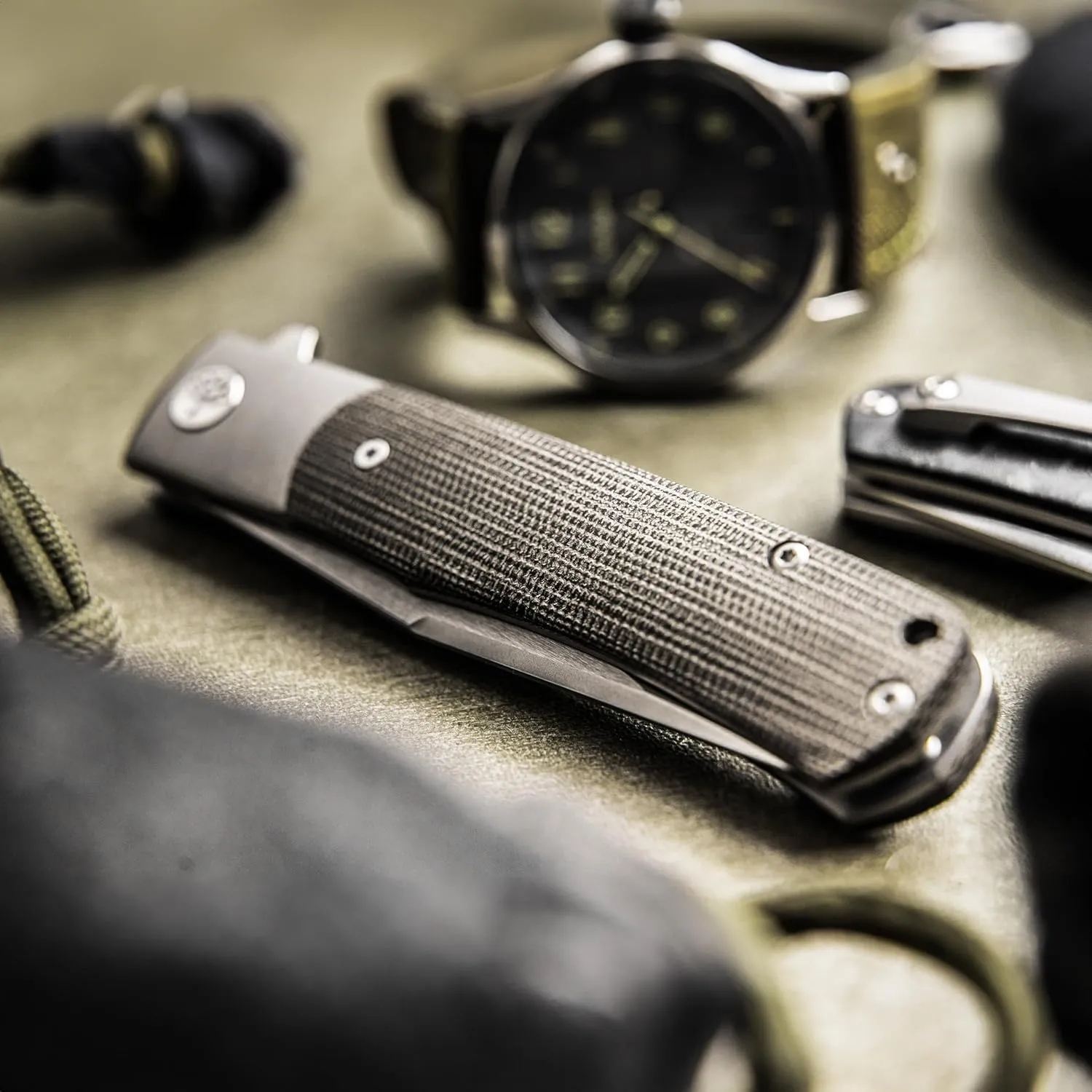 Böker SOLINGEN® TRPPR Micarta Gentleman Knife - Flipper pocket knife with clip - professional folding - MagnaCut blade