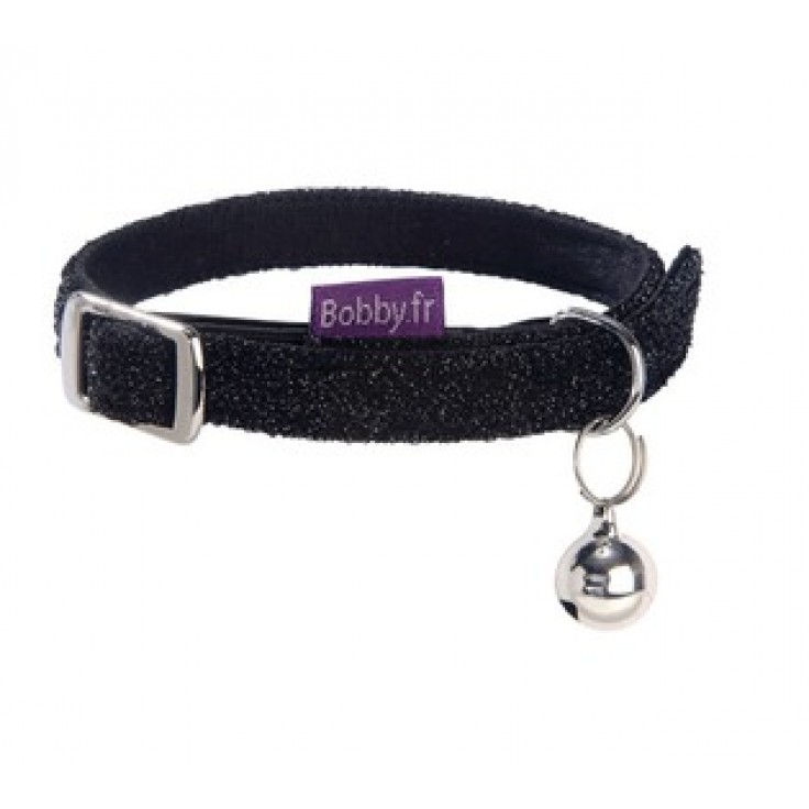 BOBBY DISCO CAT COLLAR - BLACK / XS BOBBY DISCO CAT COLLAR - BLACK / XS