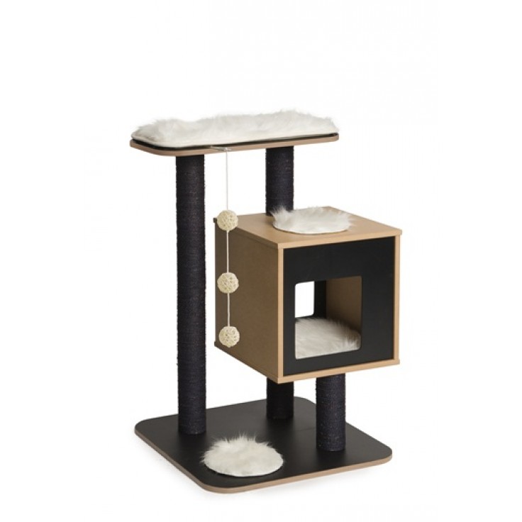 HAGEN PREMIUM CAT FURNITURE V-BASE - BLACK HAGEN PREMIUM CAT FURNITURE V-BASE - BLACK