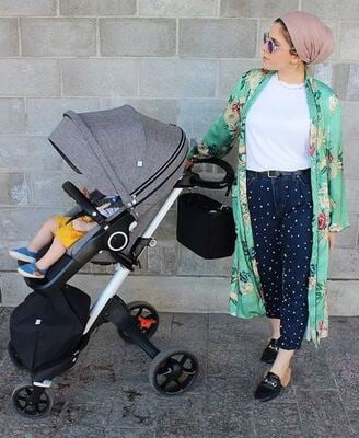 TWELVElittle Stroller Caddy Black