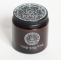 Round Tin Black Eucaliptus