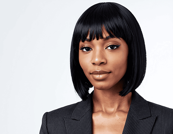 5*5 Closure Fringe Bob Couture