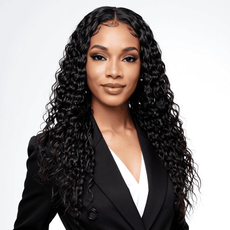 13*4 Frontal Aqua Wave (Swiss Lace)