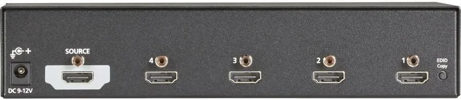 Black Box 4K HDMI Splitter - 1x4