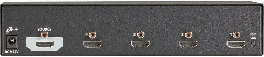Black Box 4K HDMI Splitter - 1x4