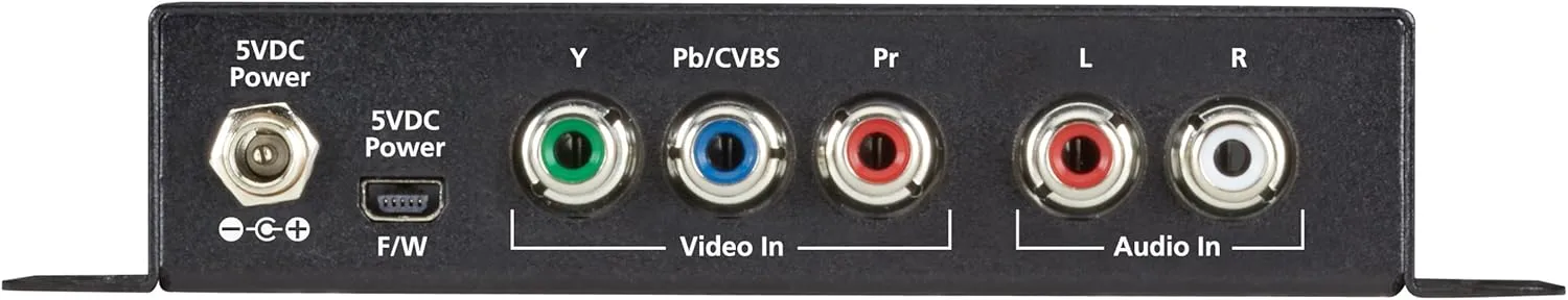 Component Composite to HDMI Converter