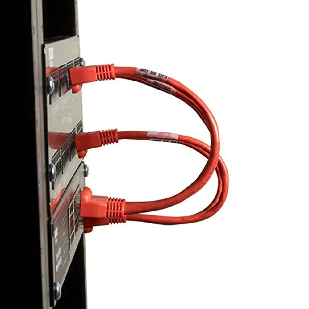 Black Box 6IN Black CAT6 550MHz Snagless UTP Patch Cable (RJ45 M/M)