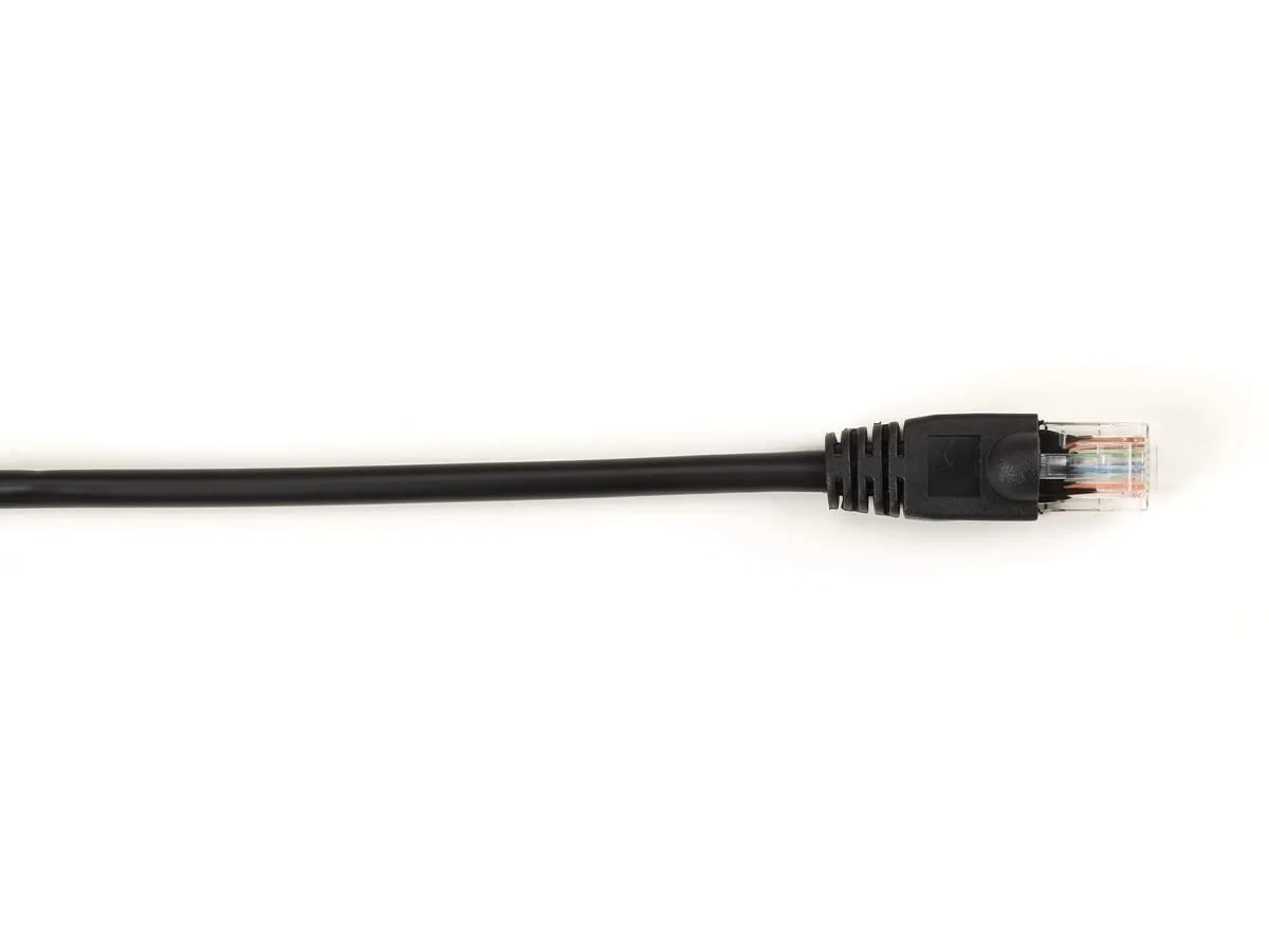 Black Box Connect Cat6 UTP 6ft RJ45 Ethernet Patch Cable - Black