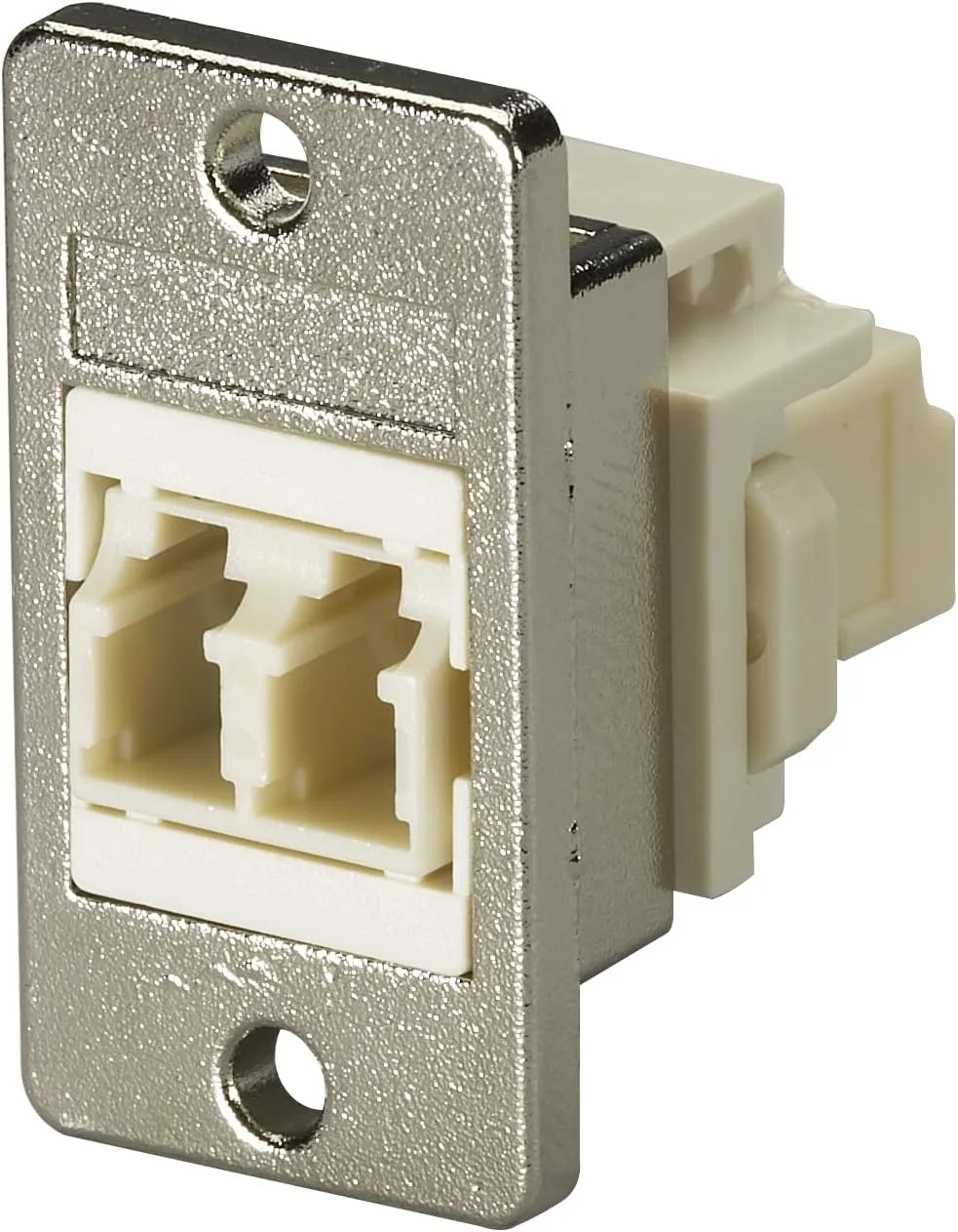 Black Box FMT1000 Panel Mount Bezel - Keystone Opening, Silver