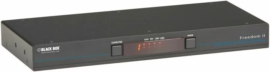 Emerald® KM Switch with Glide & Switch Mouse Switching