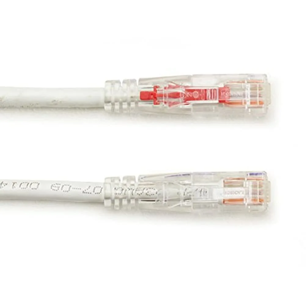 Black Box Gigatrue 3 Cat6 7ft UTP Patch Cable - White
