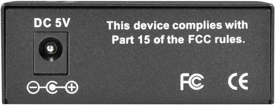 Black Box Pure Networking Transceiver Media Converter