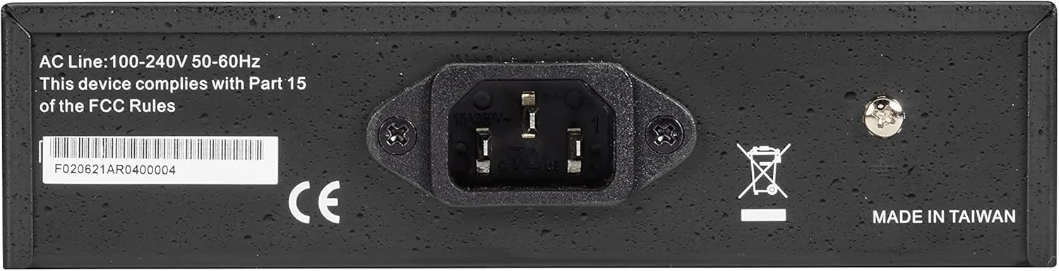 Black Box Gb PoE MED Conv 10/100/1000Mb COP to 1000Mb MM FBR 850nm 500m LC