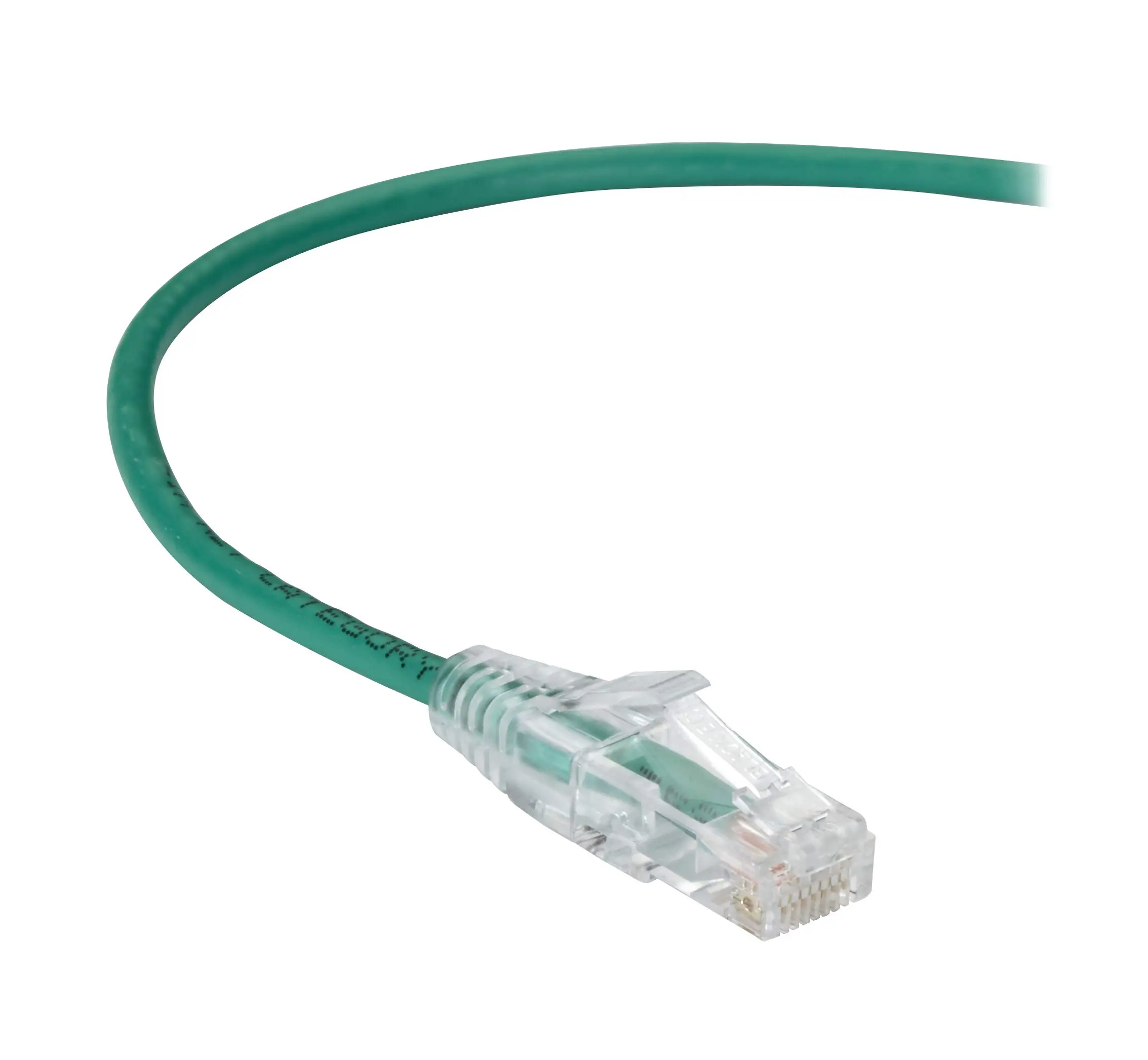 Black Box Slim-Net Cat6a Patch UTP Network Cable - 1 ft