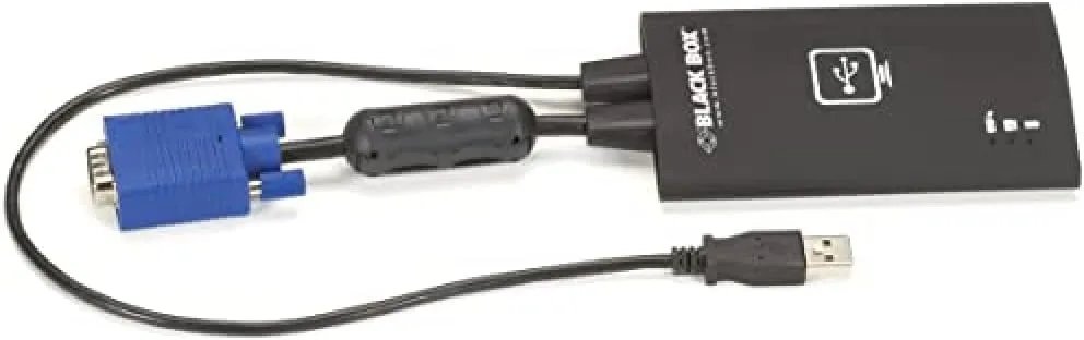 USB Laptop Console Crash Cart Adapter KVT100A