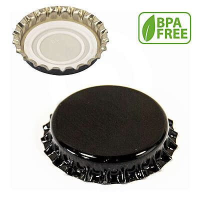 Crown cap with inner cap