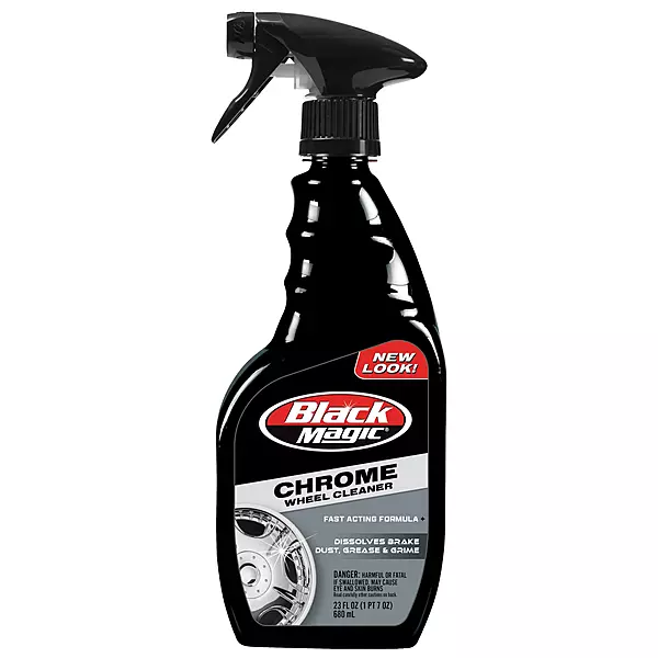 Black Magic 120005 Chrome Wheel Cleaner, 23 oz. Chrome Wheel Cleaner 23 Fl Oz (Pack of 1)