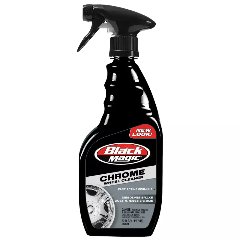 Black Magic 120005 Chrome Wheel Cleaner, 23 oz. Chrome Wheel Cleaner 23 Fl Oz (Pack of 1)