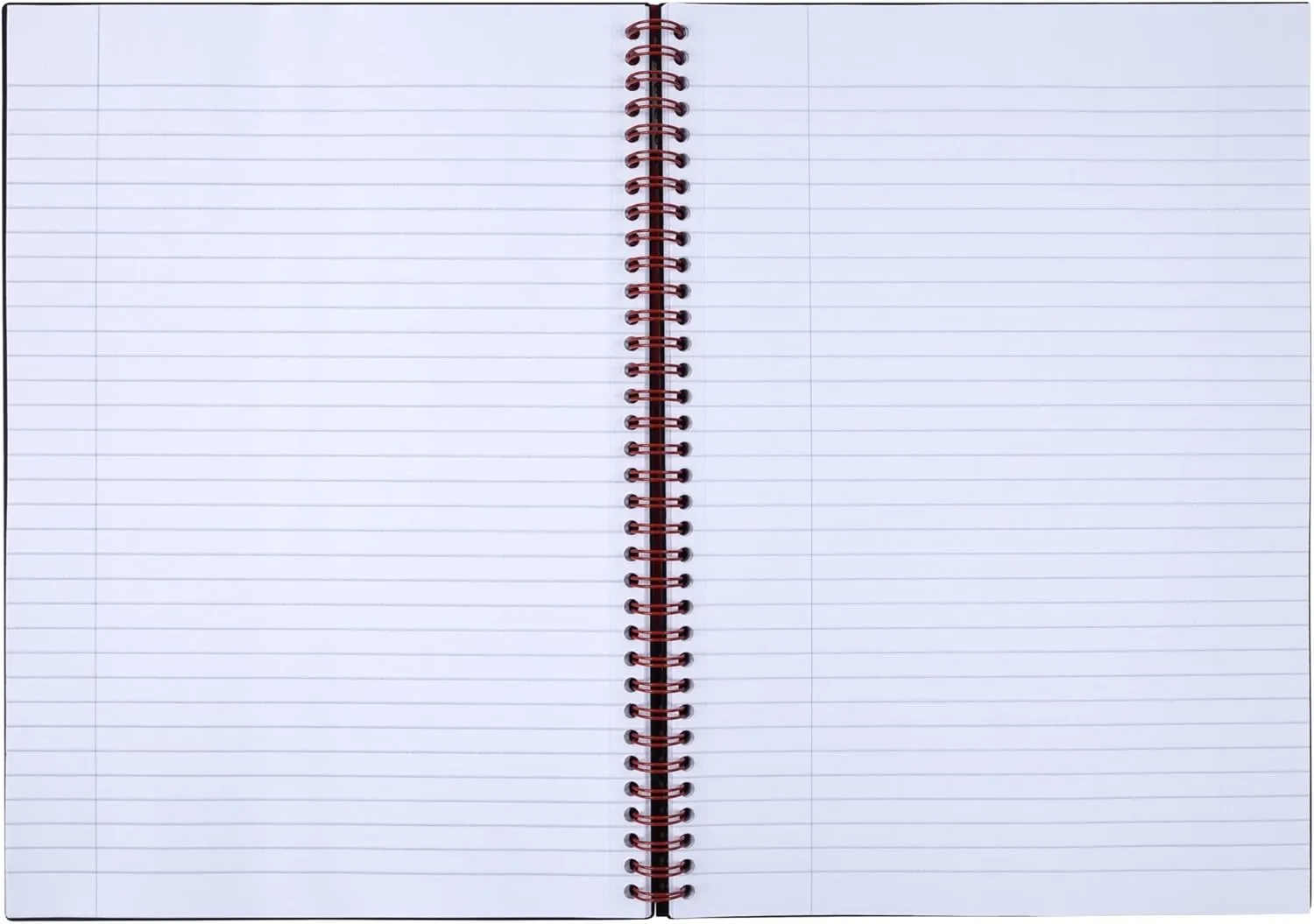 Black n' Red Notebook, Business Journal, Optik Paper, Wirebound, 70 Sheets, Ruled, SCRIBZEE-compatible