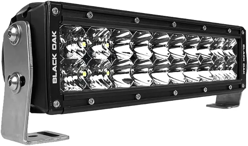Black Oak Pro Series 3.0 Curved Double Row 10" LED Light Bar - Combo Optics - Black Housing