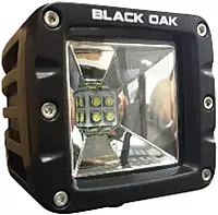 Black Oak 2" LED Light Pod - Scene Optics - Black Housing - Pro Series 3.0