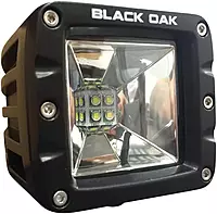 Black Oak 2" LED Light Pod - Scene Optics - Black Housing - Pro Series 3.0