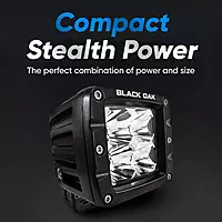 Black Oak Vehicle Infrared LED POD Light - Tactical LED Light POD Off Road Hunting for Night Vision 2 Inch