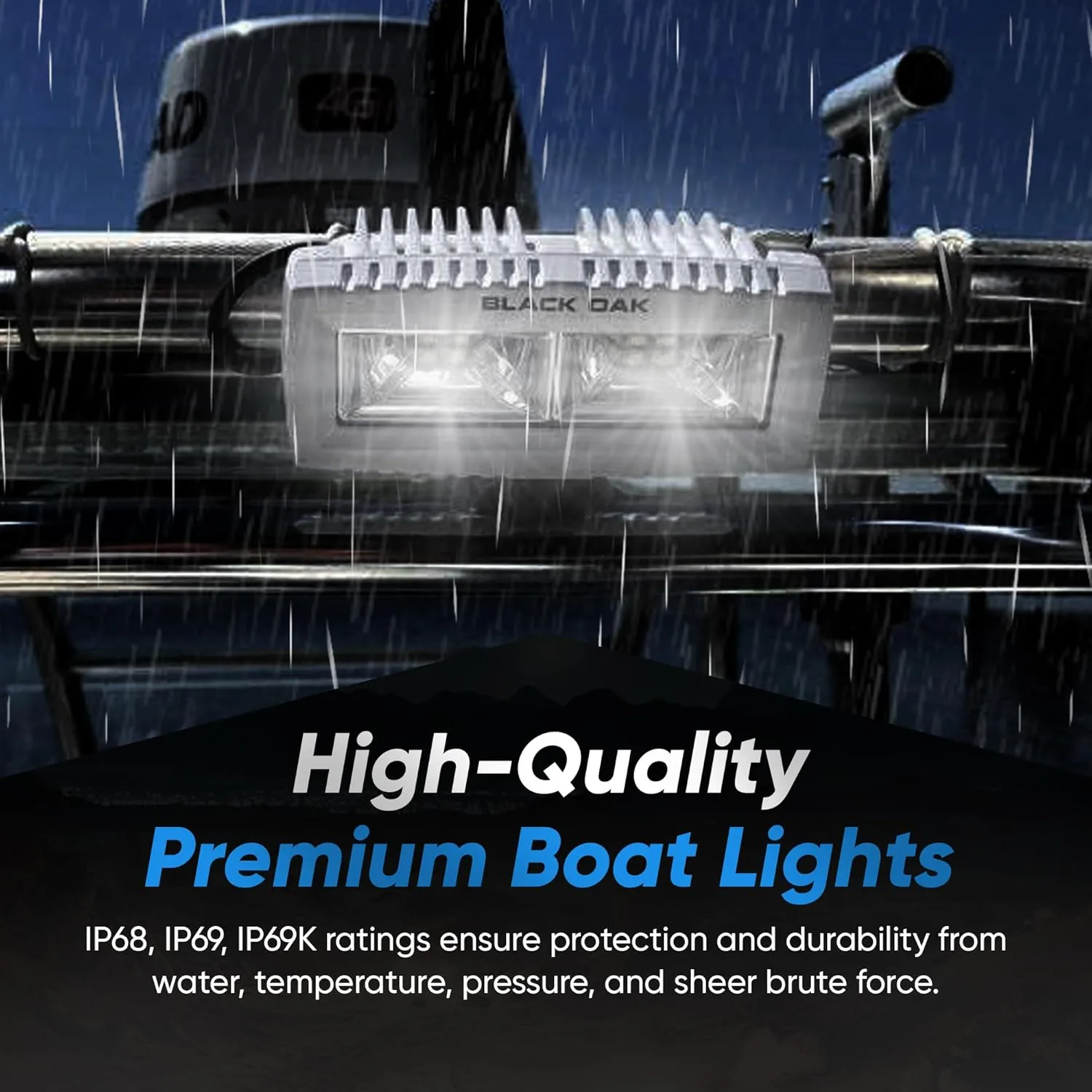 Black Oak Marine Spreader Light - Scene Optics - Pro Series 3.0